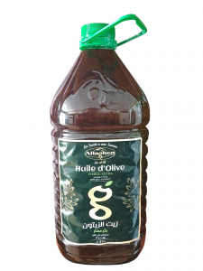 huile d'olive vierge extra(بكر ممتاز)_bouteille 5 L